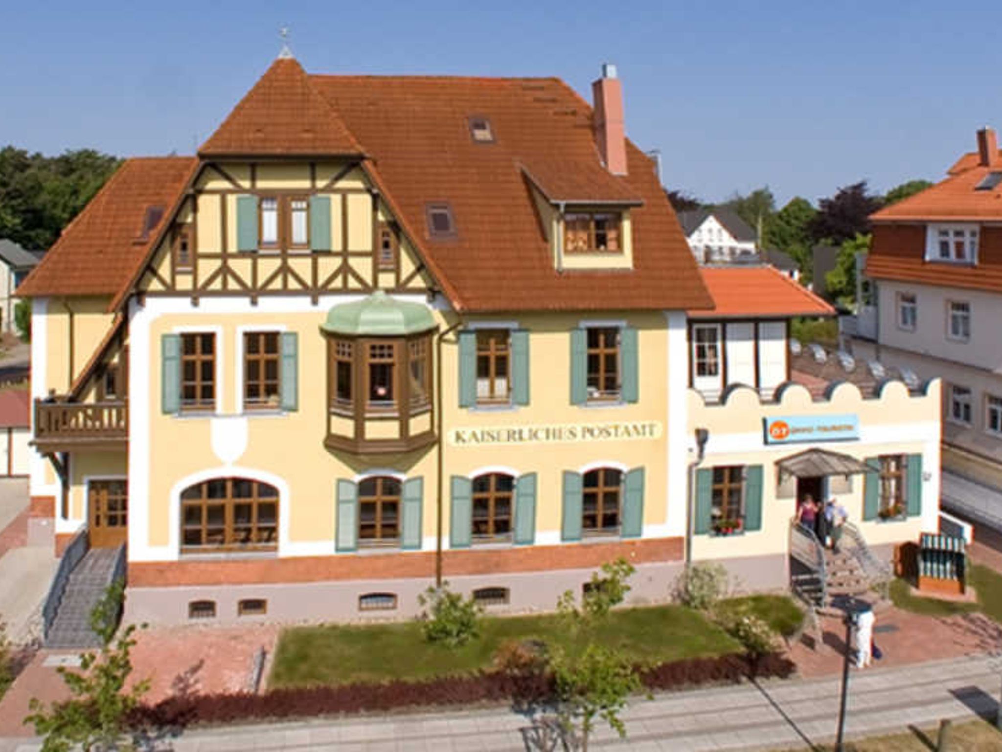 Balkon mit Gartenmöbeln