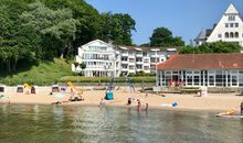 Das Haus Kühlung in der Strandstraße 40 von hinten