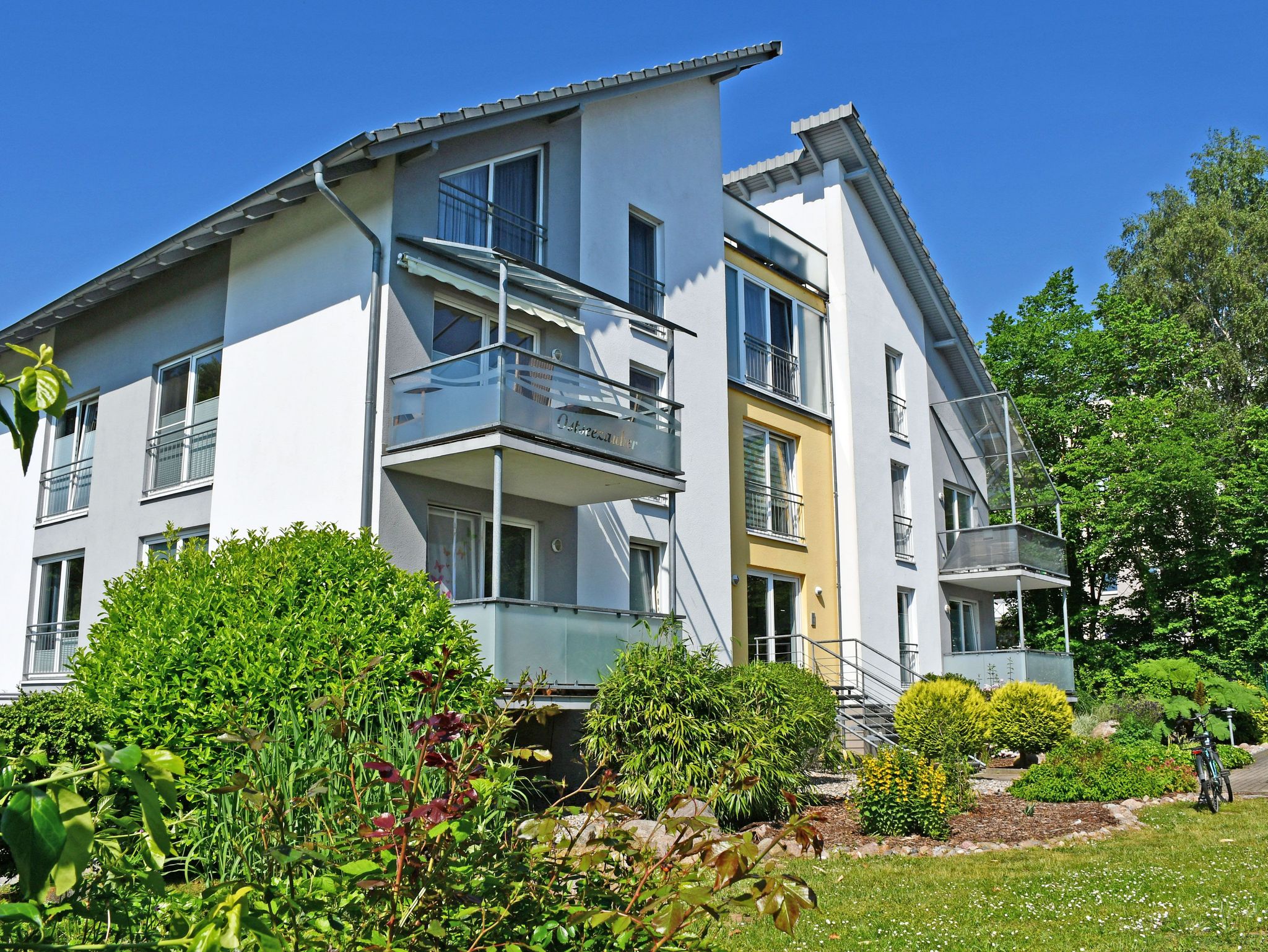 Ferienappartement Mönchgut mit Balkonterrasse