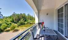 Balkon mit Wasserblick