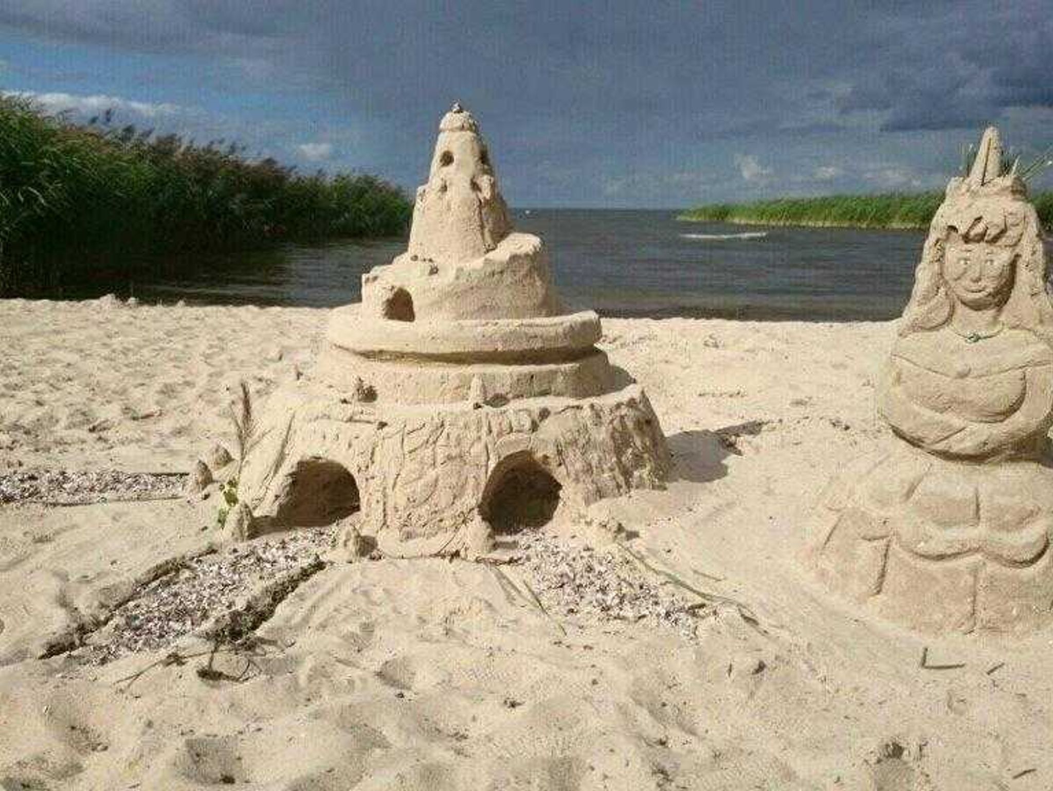 Der hauseigene Strandzugang