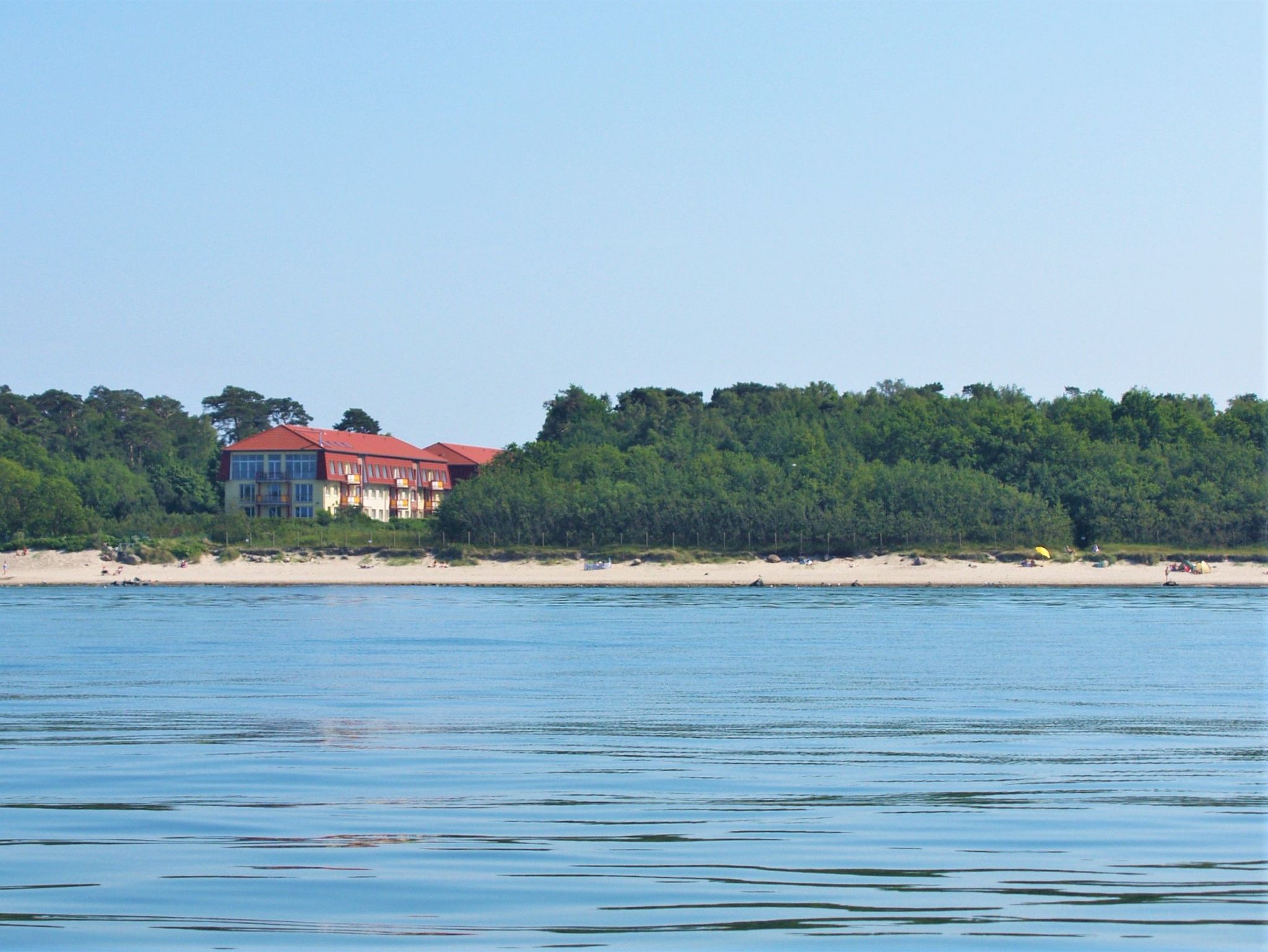 Der hauseigene Strandzugang