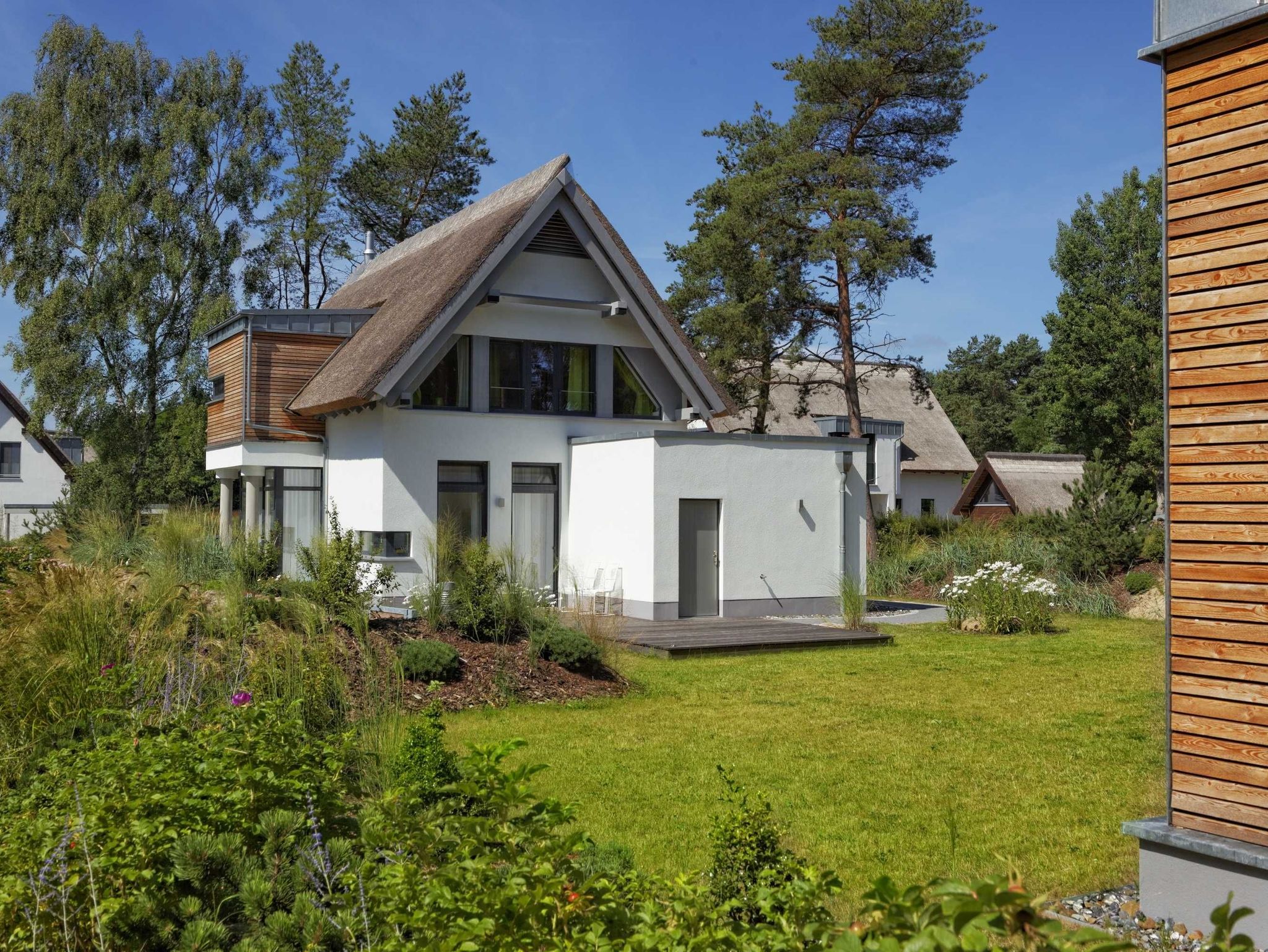 Schlafzimmer Ferienwohnung Leuchtturm