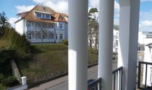 Diplomatenweg 1 - Ausblick vom Balkon zum Achterwasser