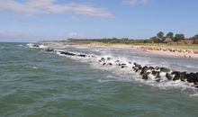 Meeresbrise WLAN Kamin direkt am Strand