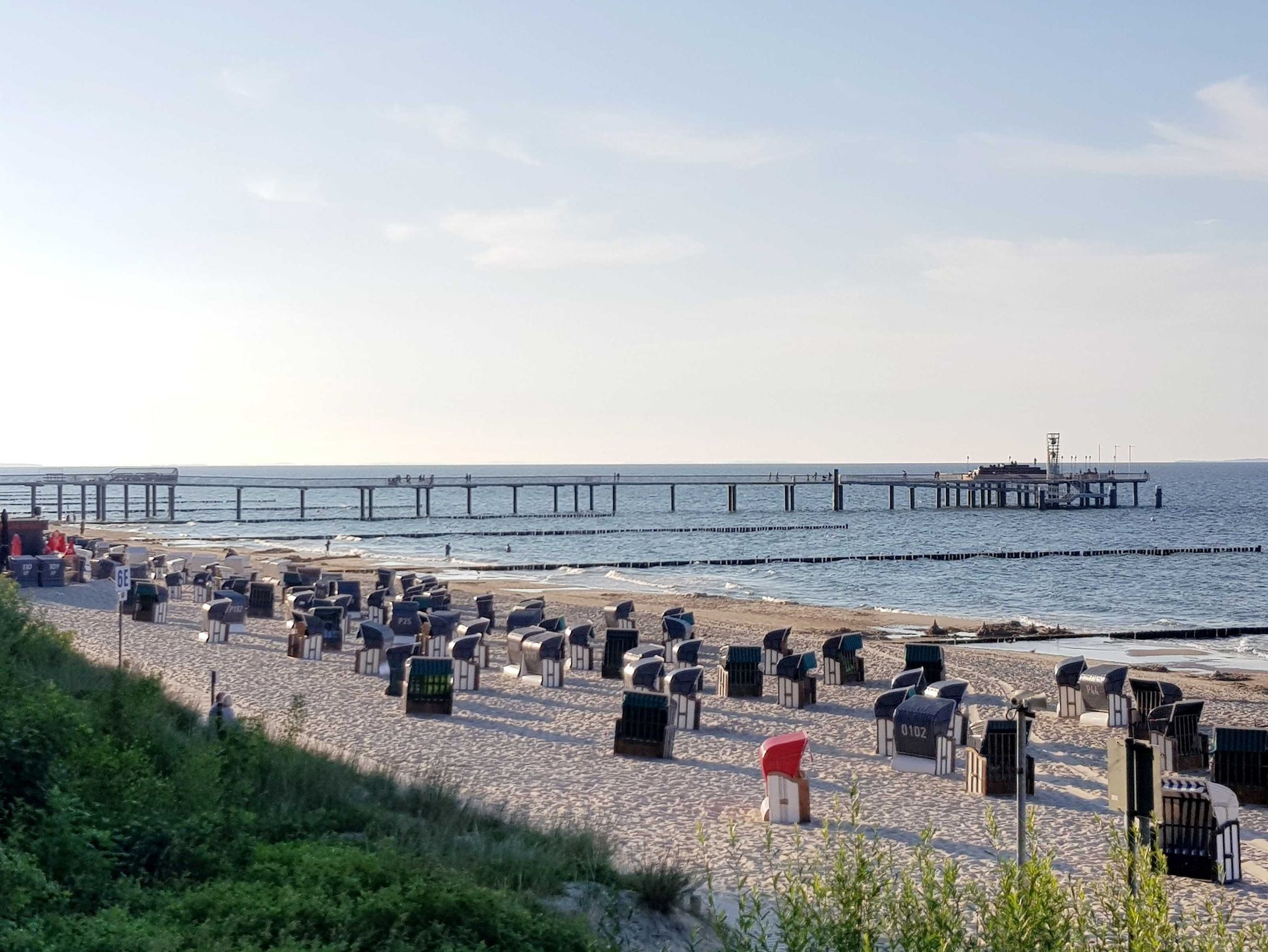 Abendstimmung im Hafen von Polchow