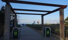 Zugang zum Strand Ferienhaus Lachmöwe Karlshagen