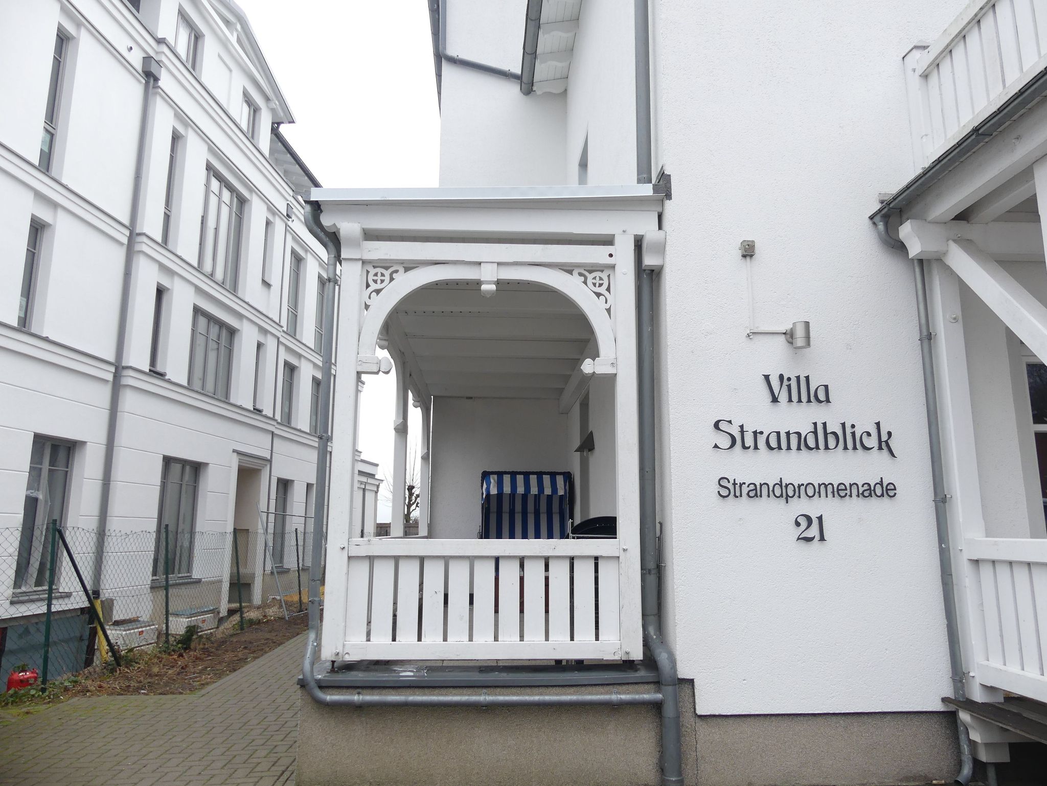 FeWo Villa Strandblick 01,direkte Strandlage,Binz,(ID SB101)