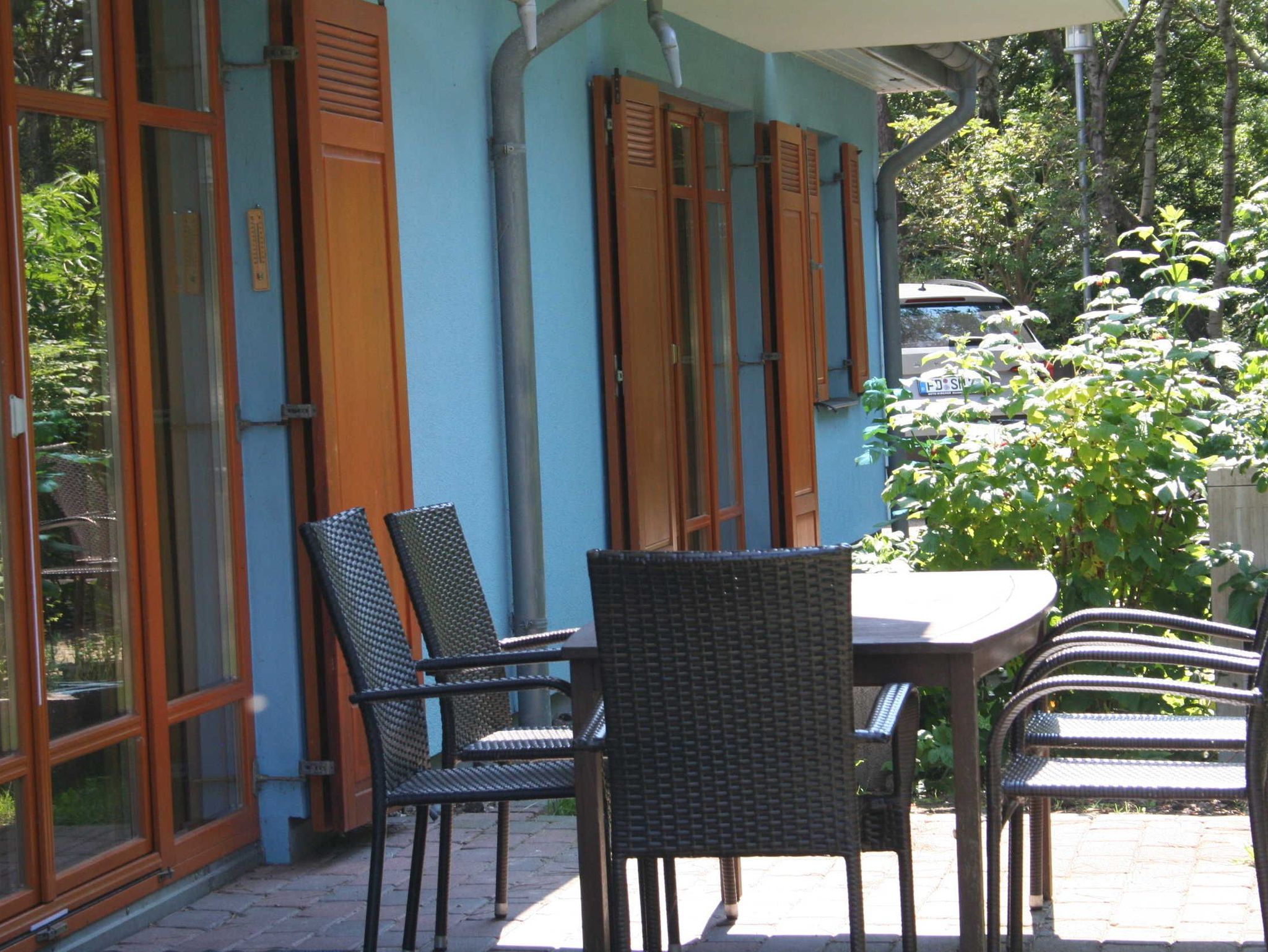 Wohnraum, tolle Ferienwohnung mit Sauna und Meerblick