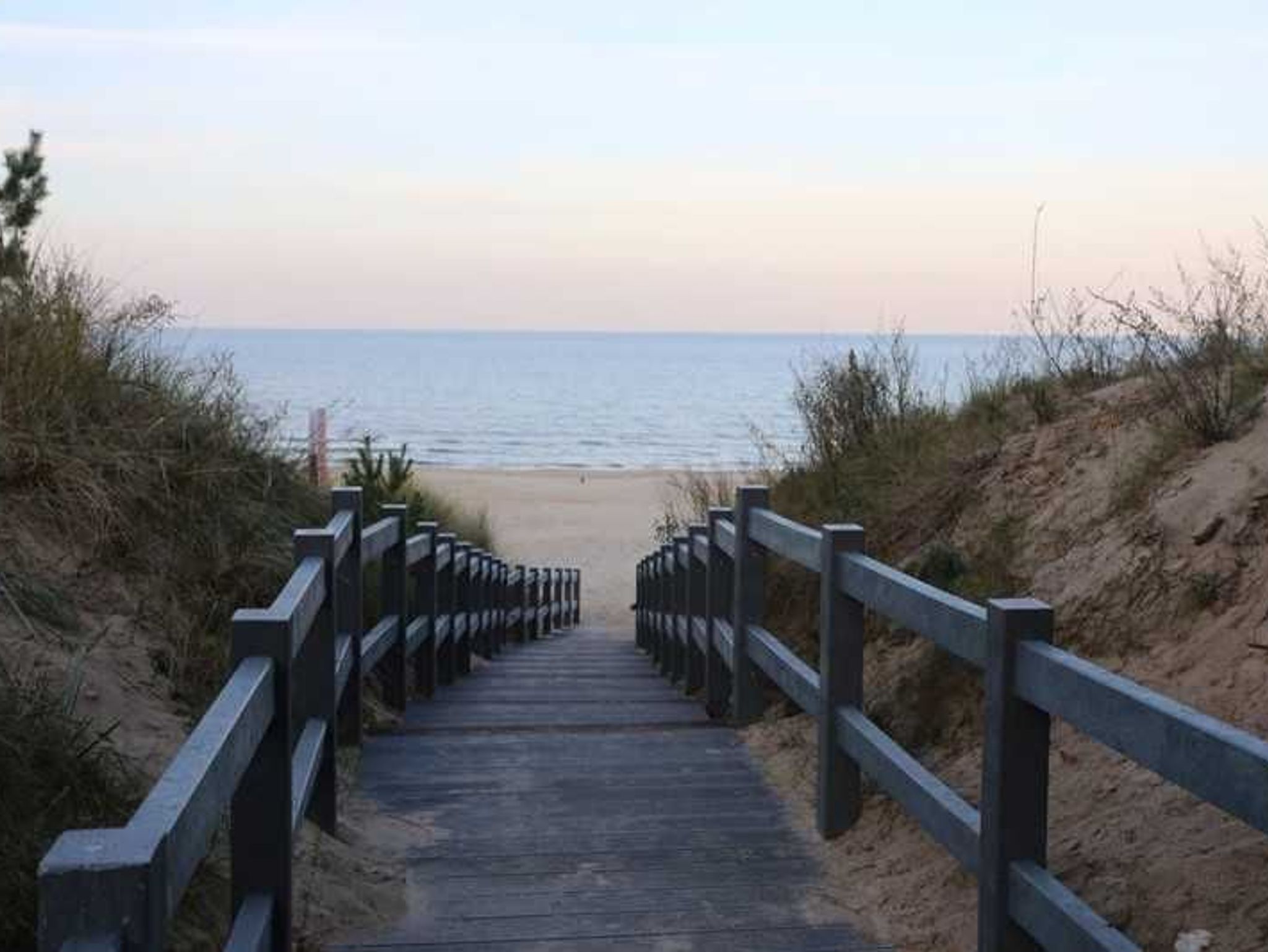 Durchgang zur Strandpromenade