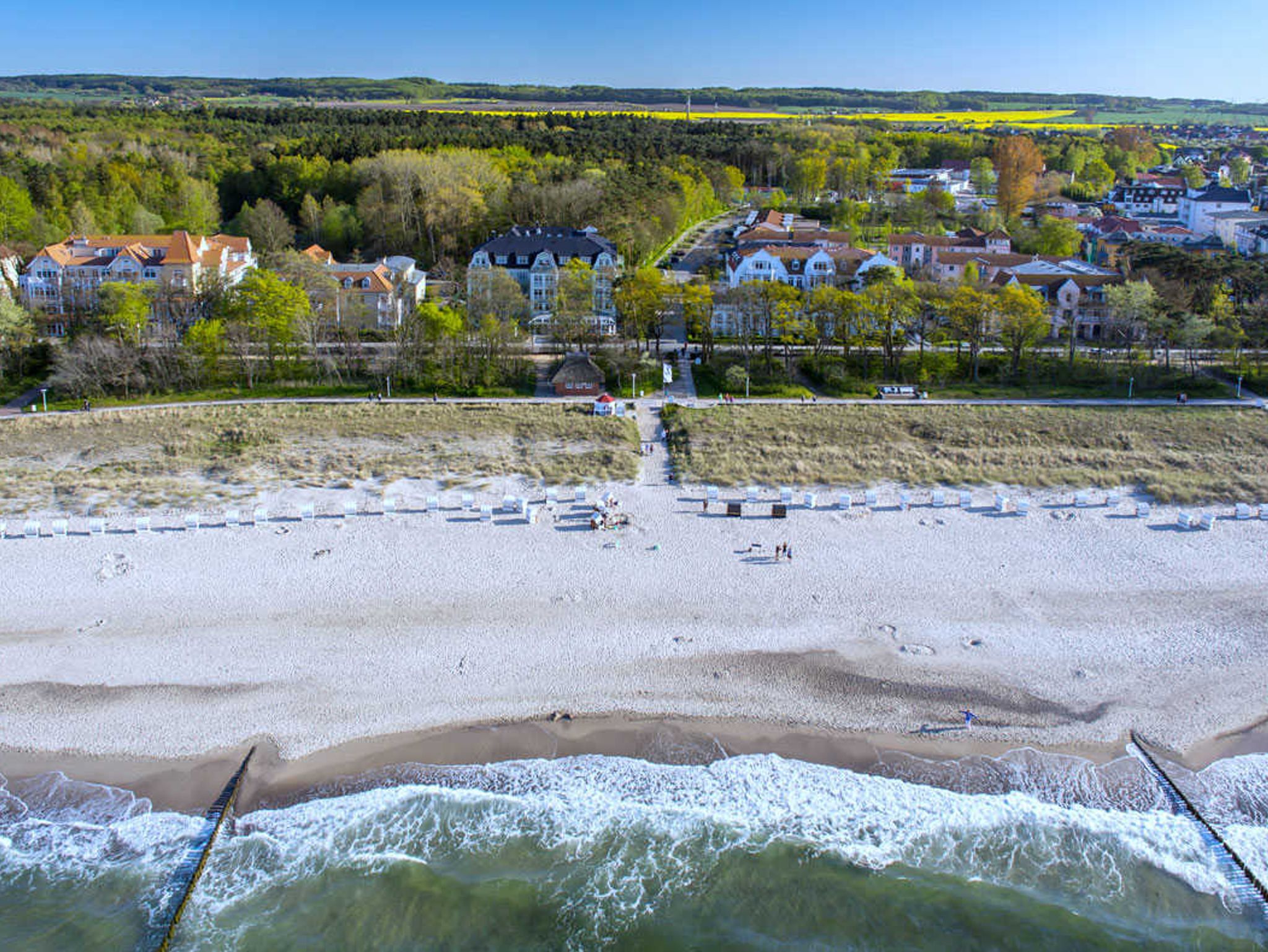 FeWo Strelasund 14,direkte Strandlage,Binz (ID 514)