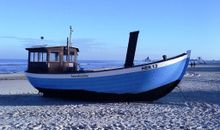 Fischerboot am Heringsdorfer Strand