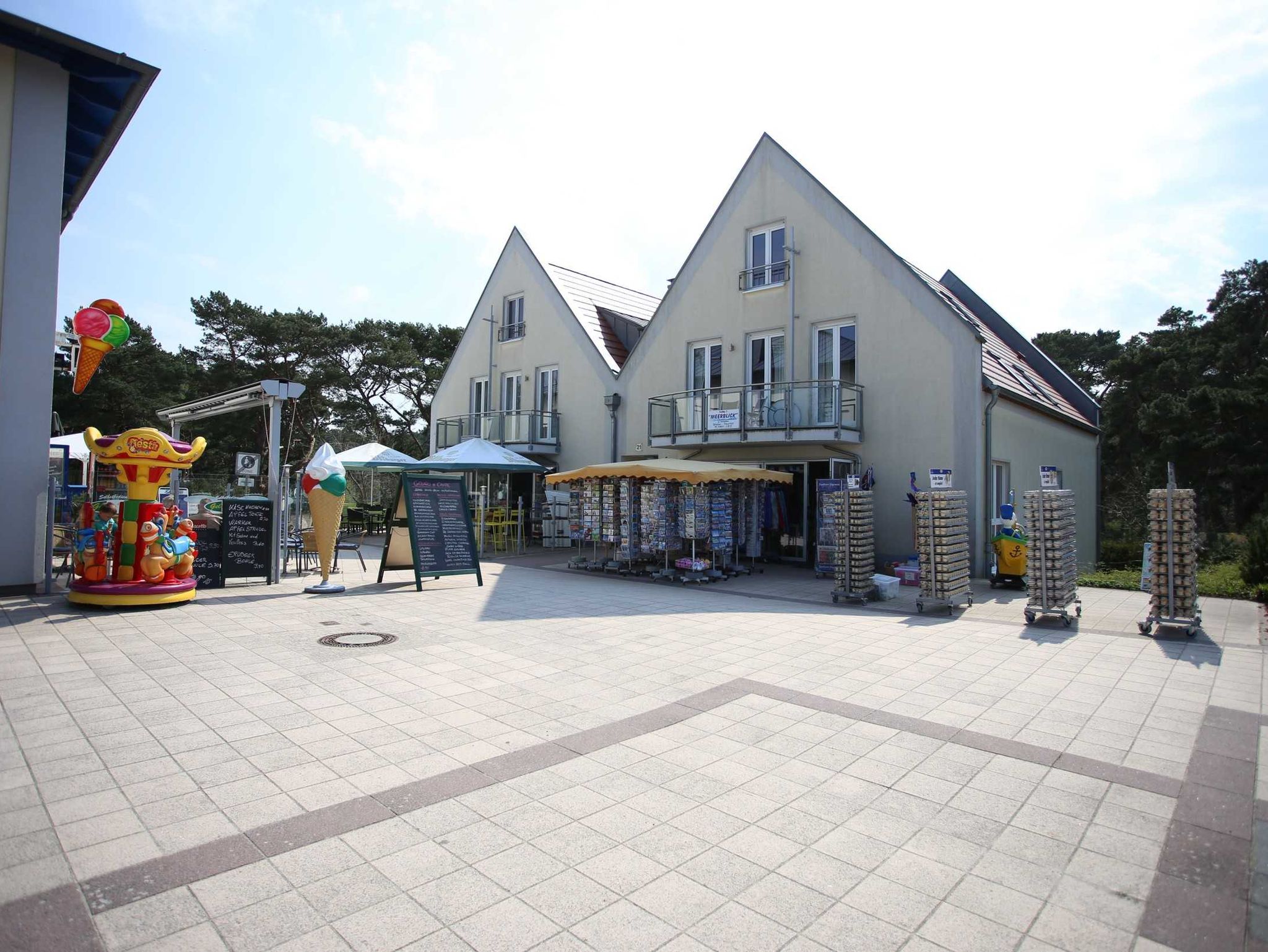 Bahnhof Sellin Ost der Schmalspurbahn Rasender Roland, ca. 200 m von der FeWo entfernt