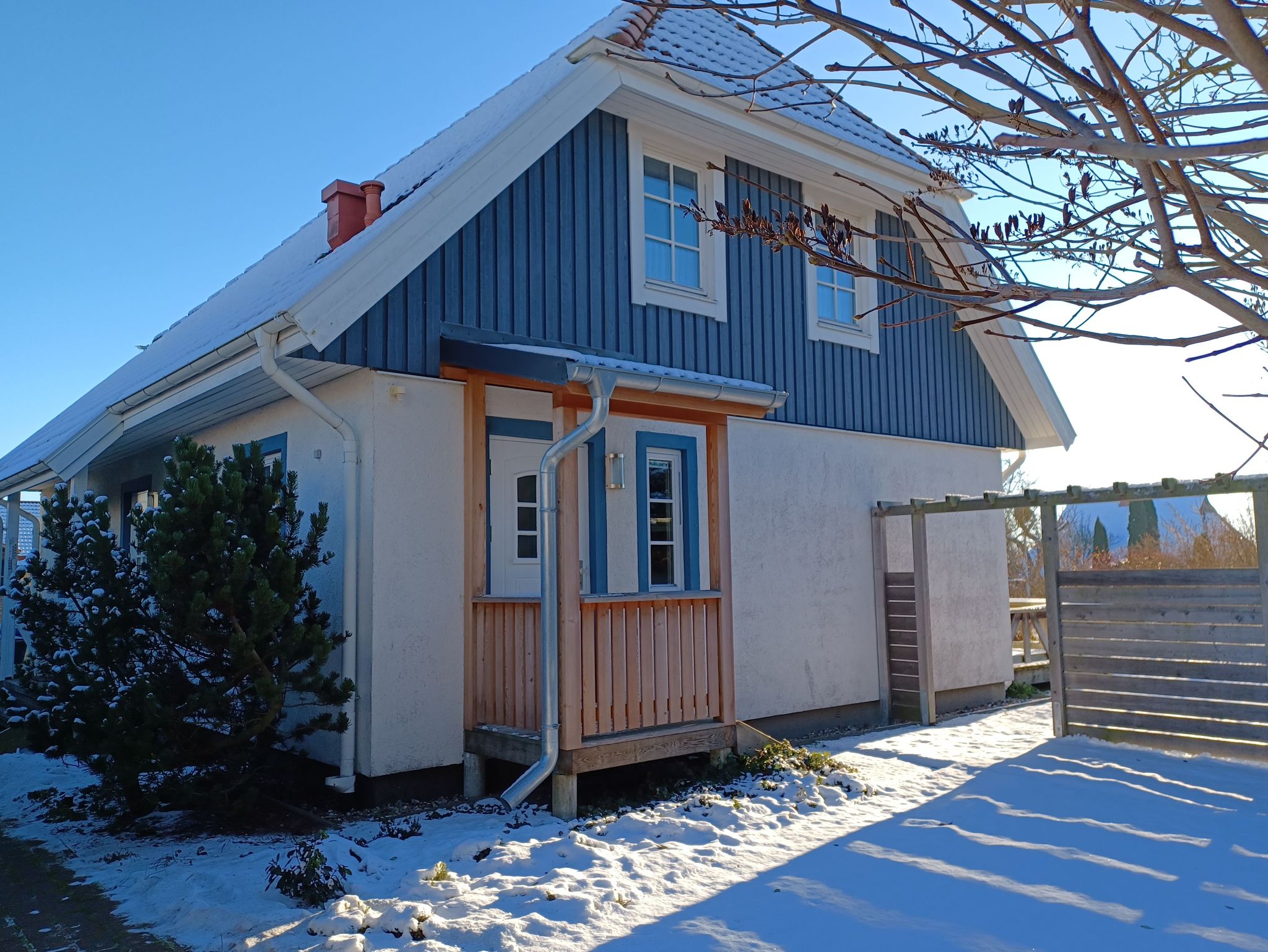 Wohnzimmeransicht vom Rolandseck 2, Wohnung 1 in Seebad Bansin.