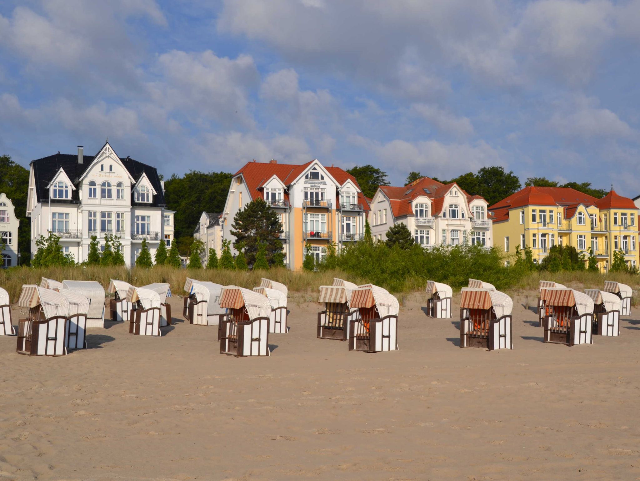 Das Haus Olymp von außen