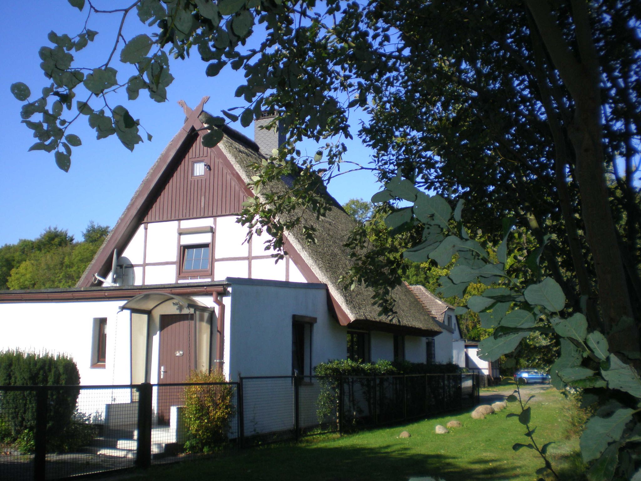 Lage der Villa Strandperle zwischen Schloonsee und Ostseestrand