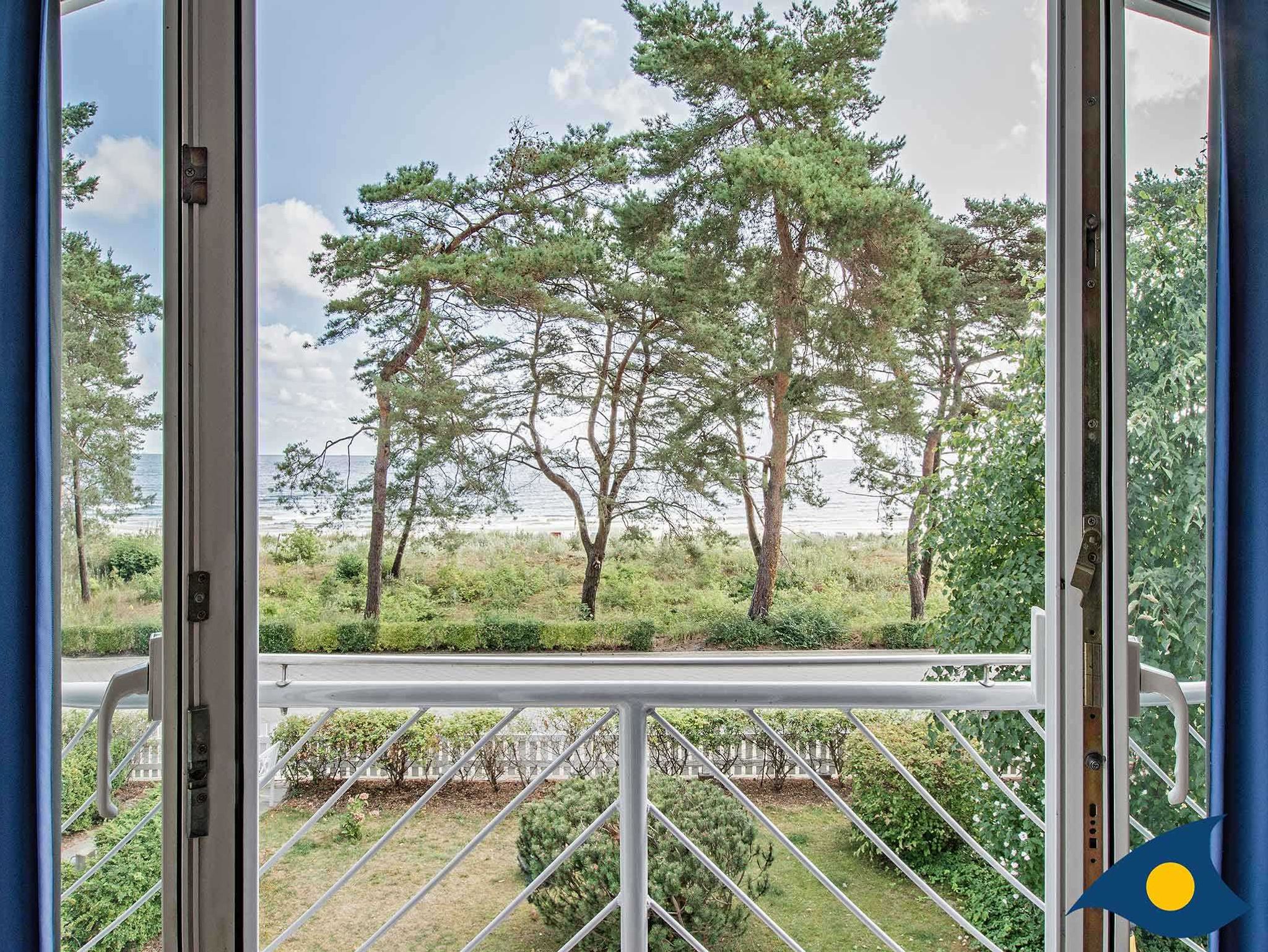 Residenz Seeblick 10 mit Balkon und Ostseeblick