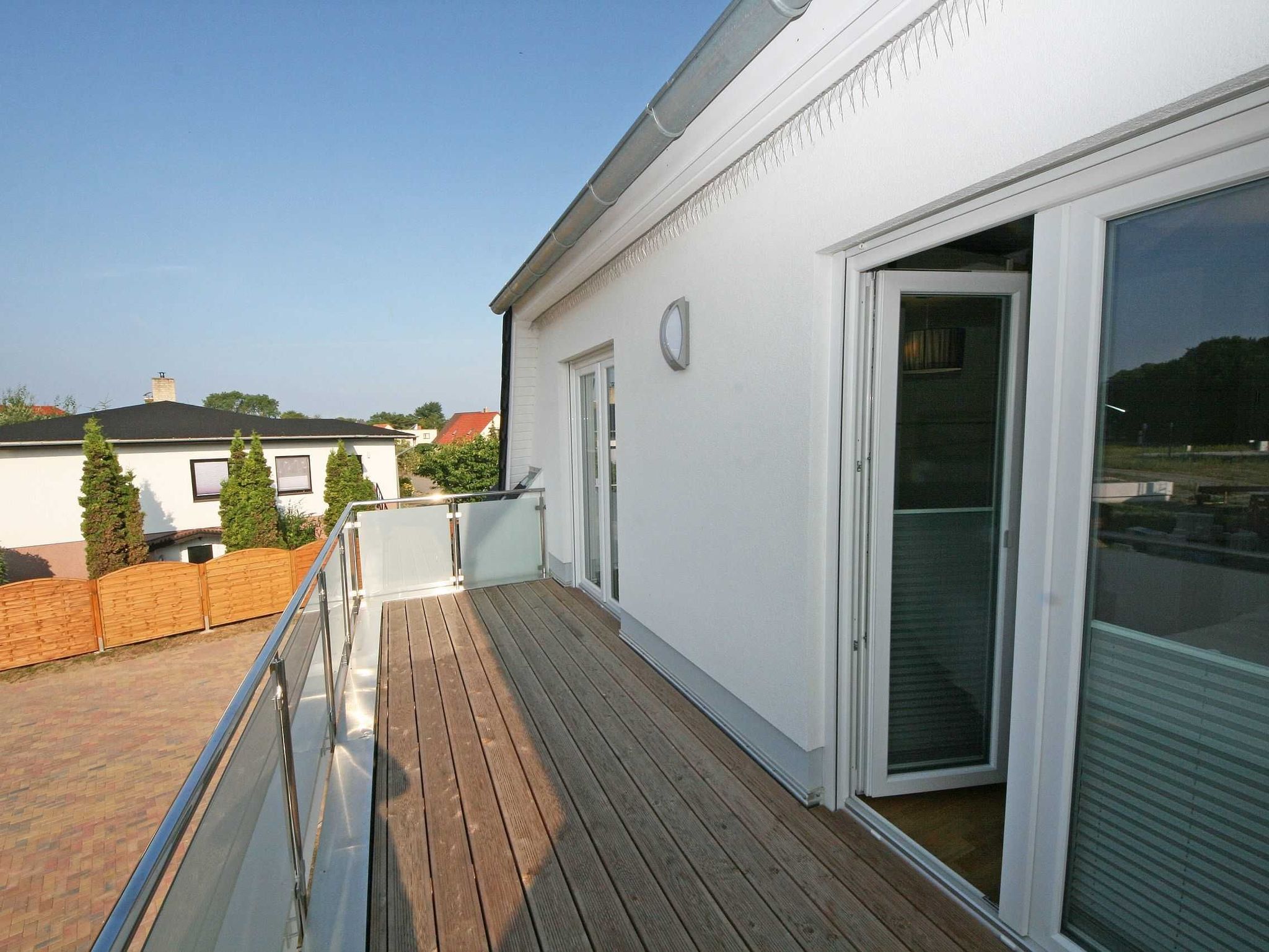 Schlafzimmer mit Doppelbett