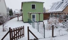 Das Schlafzimmer mit Doppelbett