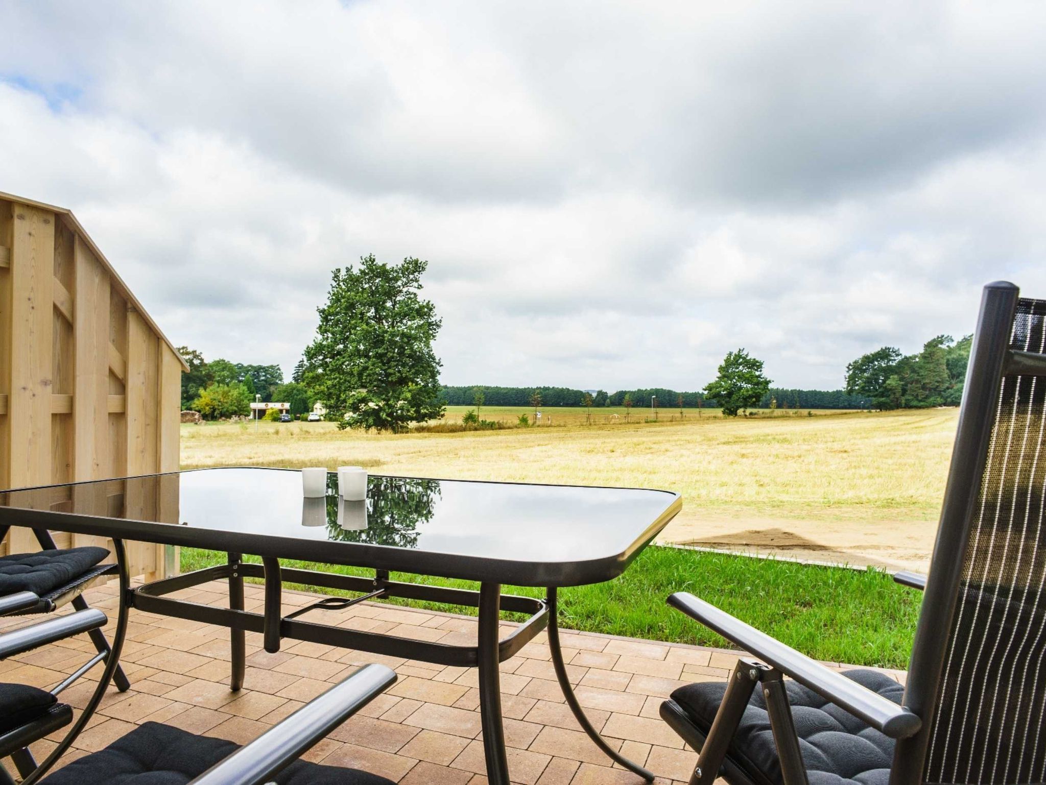 Die 2. Terrasse mit Ost-Ausrichtung