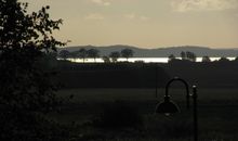 Blick auf Pool und Villa Europa