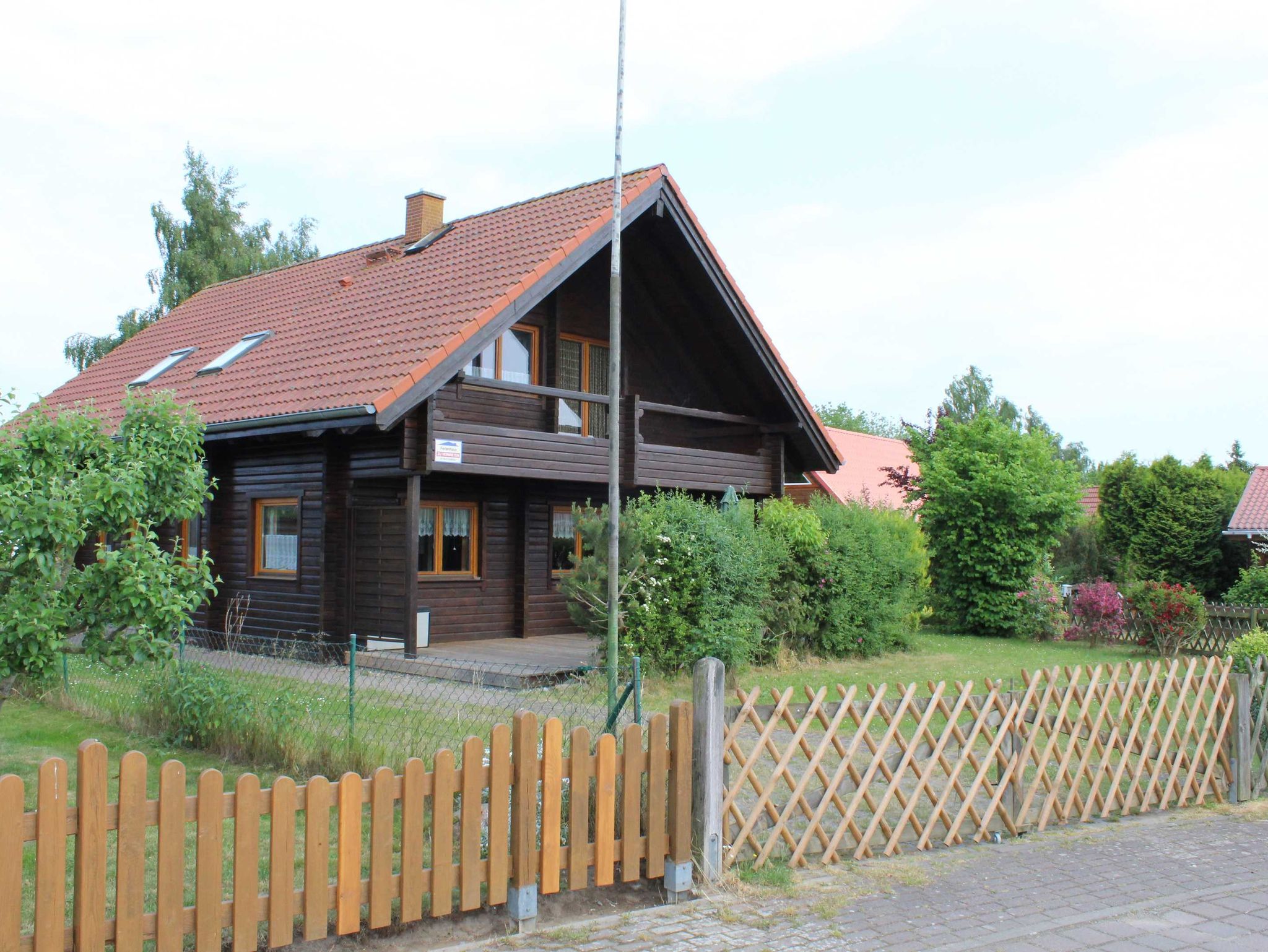 atemberaubender Blick auf das Meer vom Grundstück der Villa Stranddistel