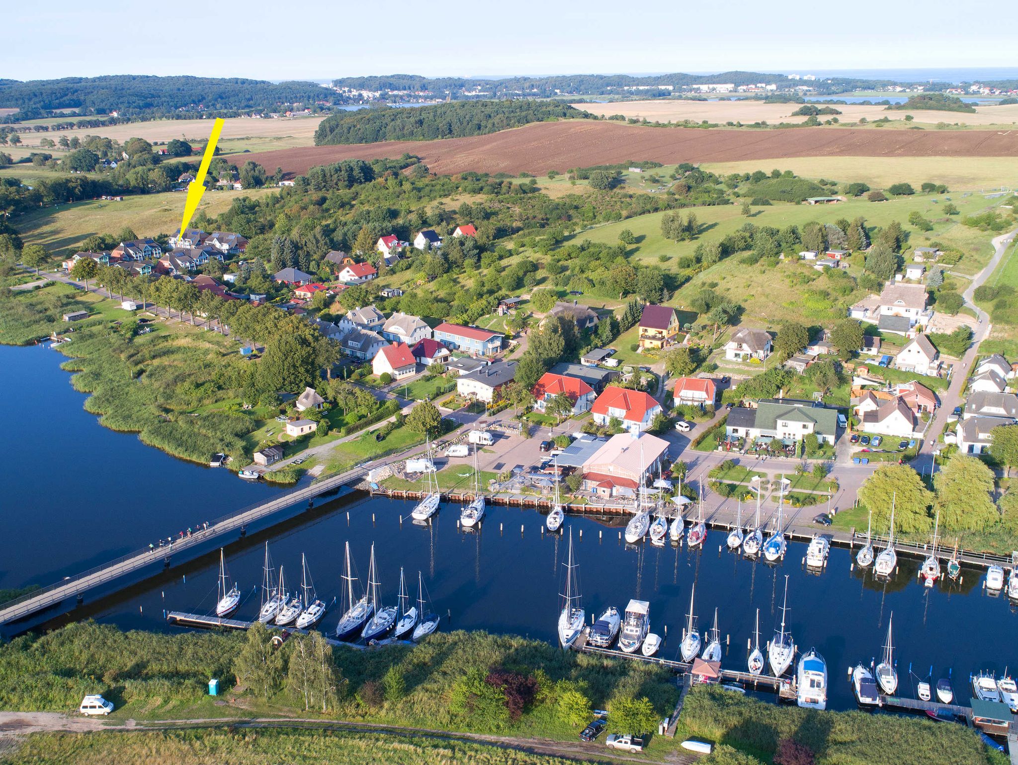 Zur Erholung am Waldstrand in Bellin