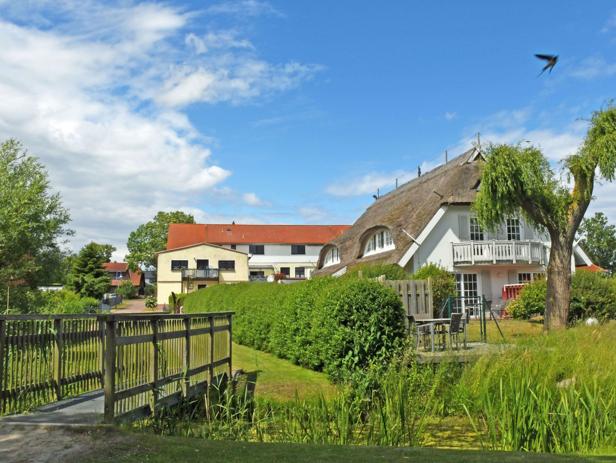 Blick von der Dachterrasse