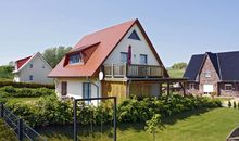 zweite bestuhlte Dachterrasse mit Strandkorb