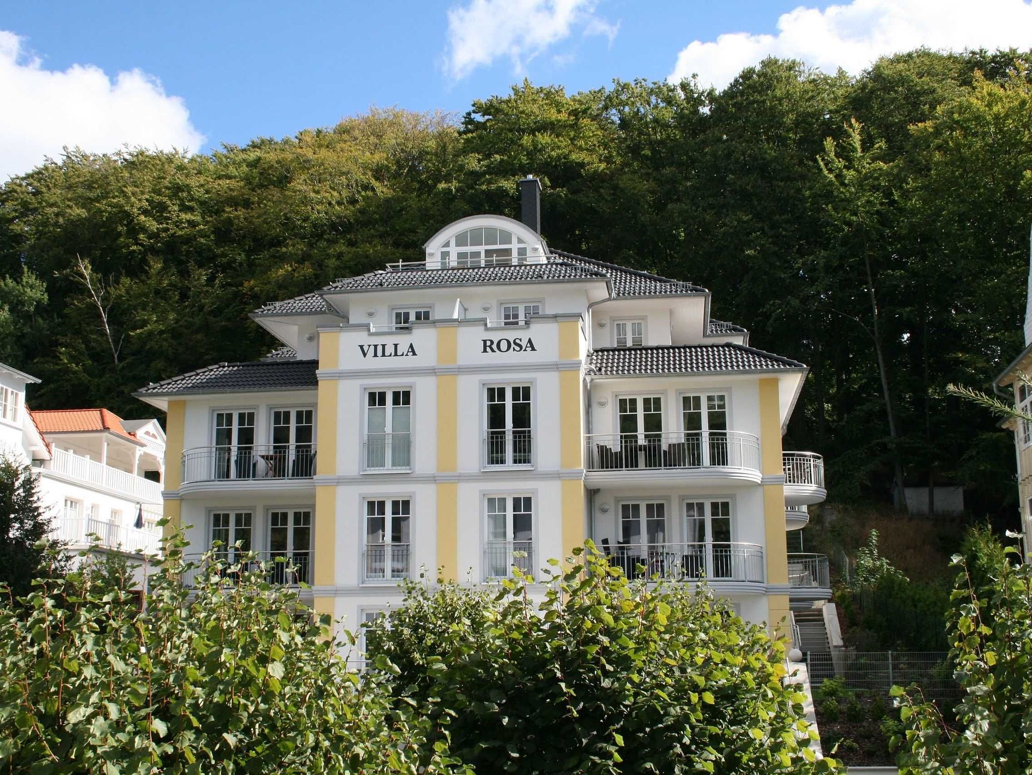 Ferienhaus mit Fasssauna