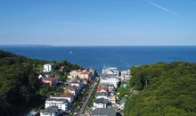 Blick auf die Dachterrasse