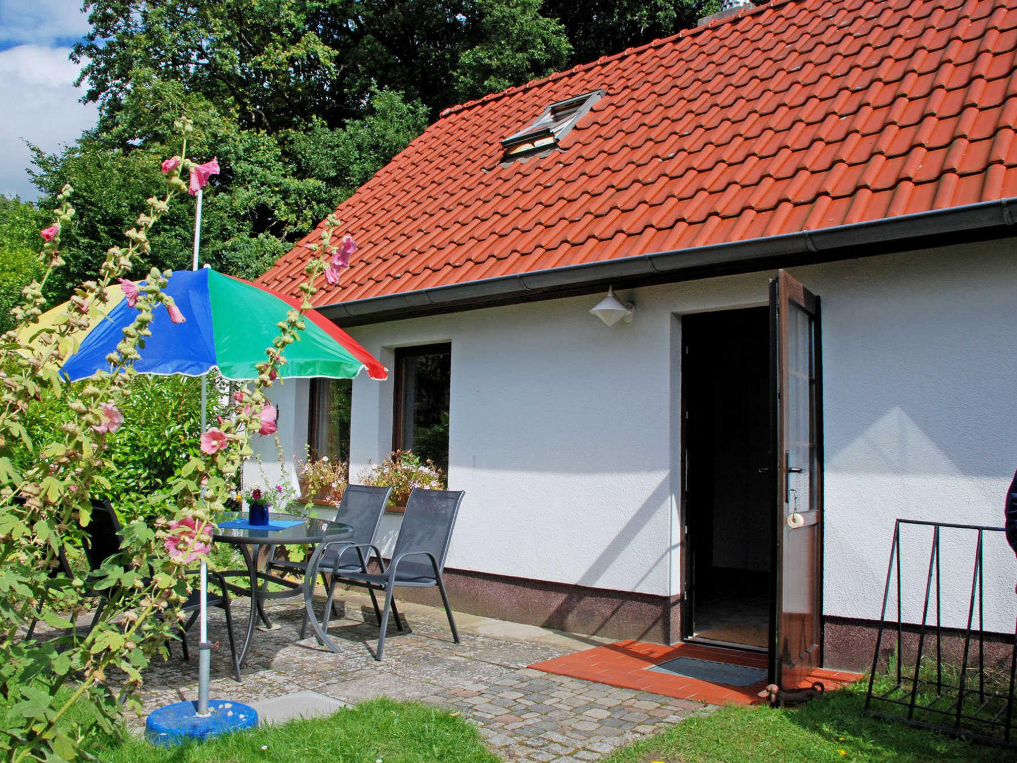 Ferienhaus in Lauterbach mit Kachelofen