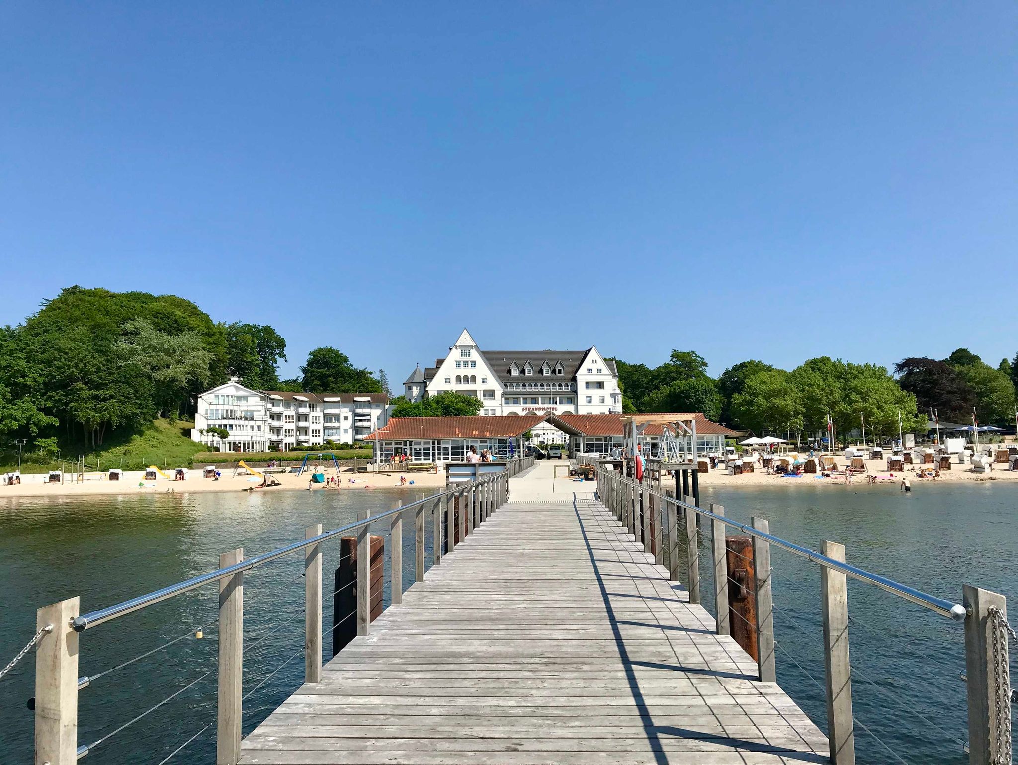 Die Aussicht - die Ostsee ganz nahe