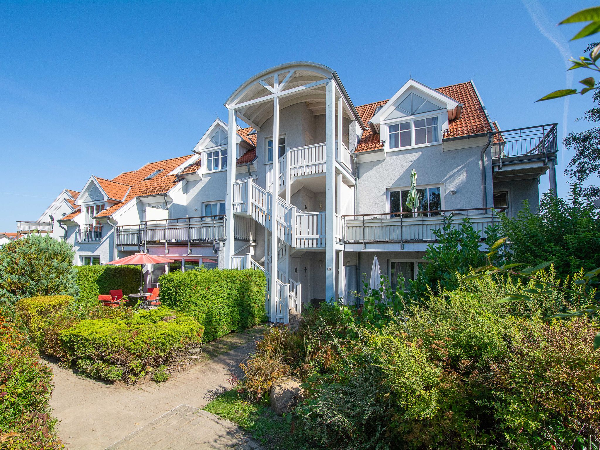 Badezimmer in der FeWo-AH4, Am Hafen im Ostseebad Karlshagen