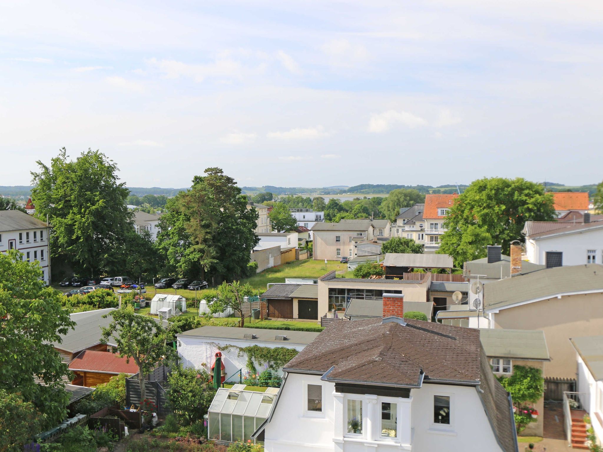 Schlafbereich in der FeWo-AH4, Am Hafen im Ostseebad Karlshagen