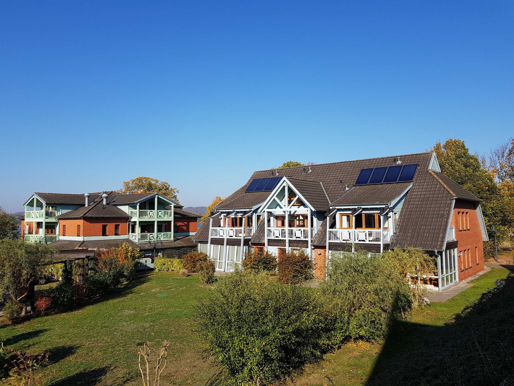 Das Haus Hamburg in der Strandstraße 40 von außen