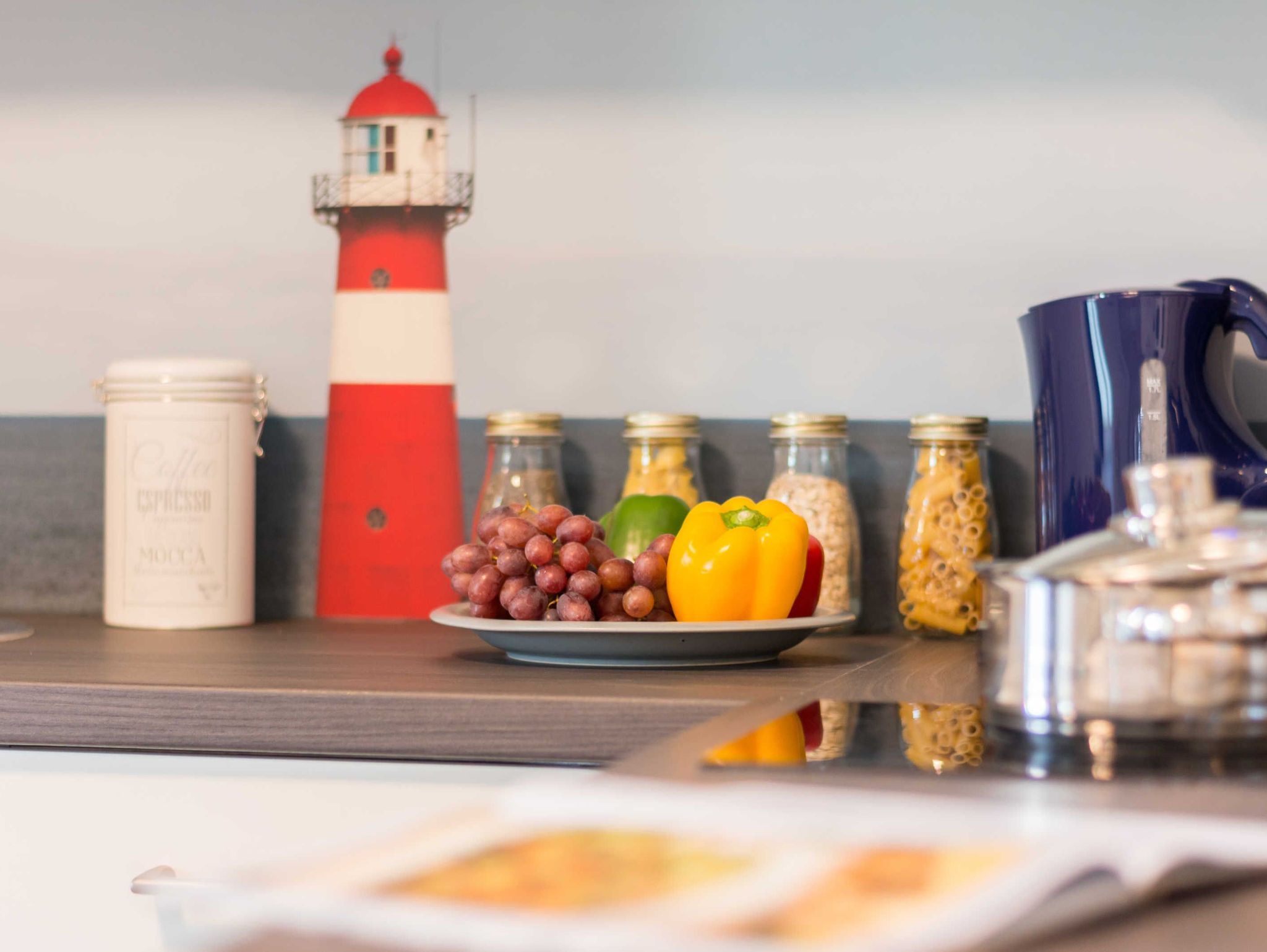 Schöne Ferienwohnung an der Ostsee mit Blick auf Yachthafen