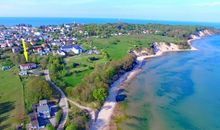 Die mediterrane Wasserlandschaft im Innenhof