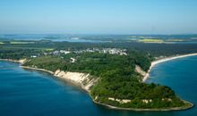 Eingangstür des Strandhauses am Deich