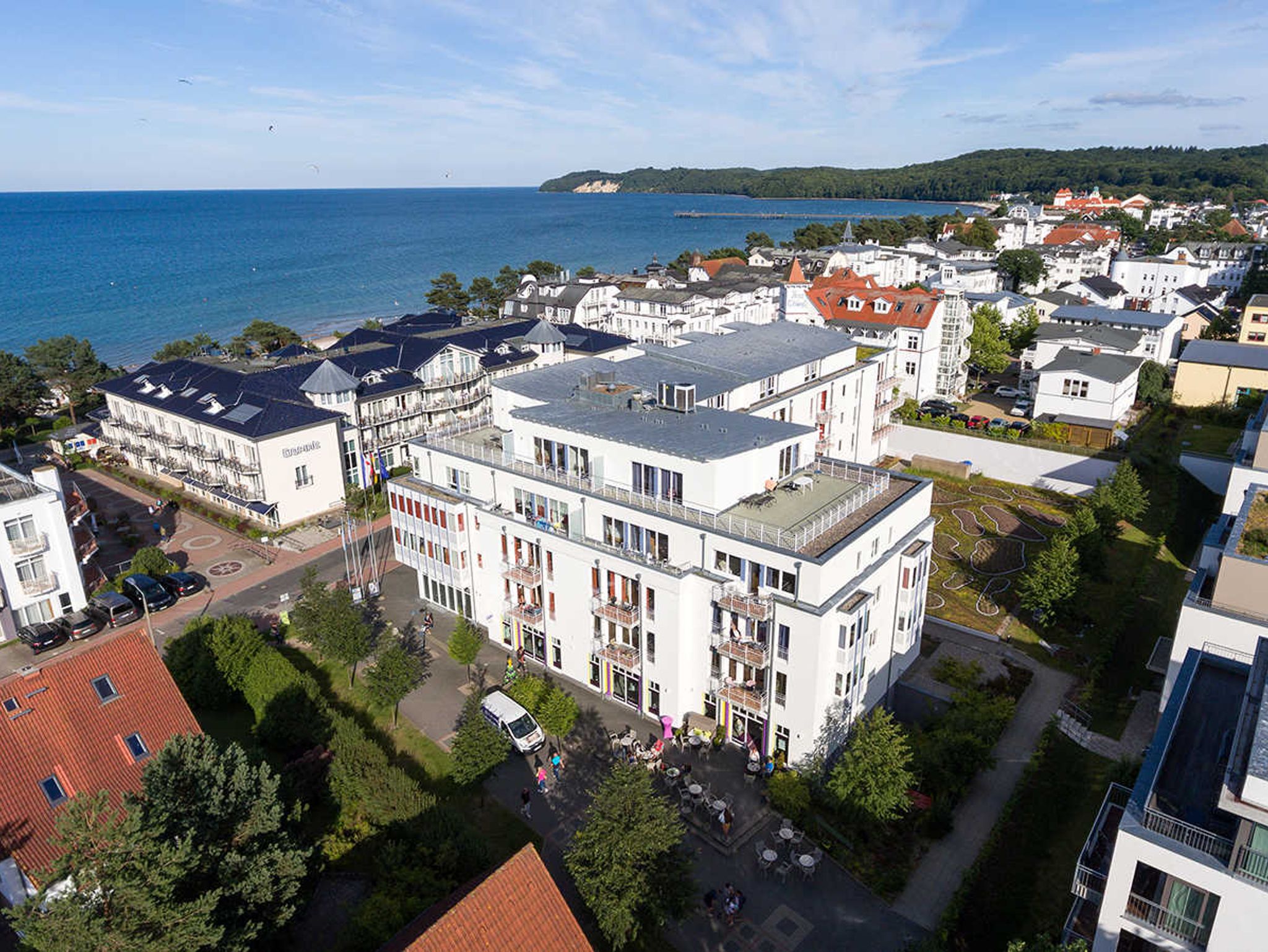 Blick auf den Strandübergang