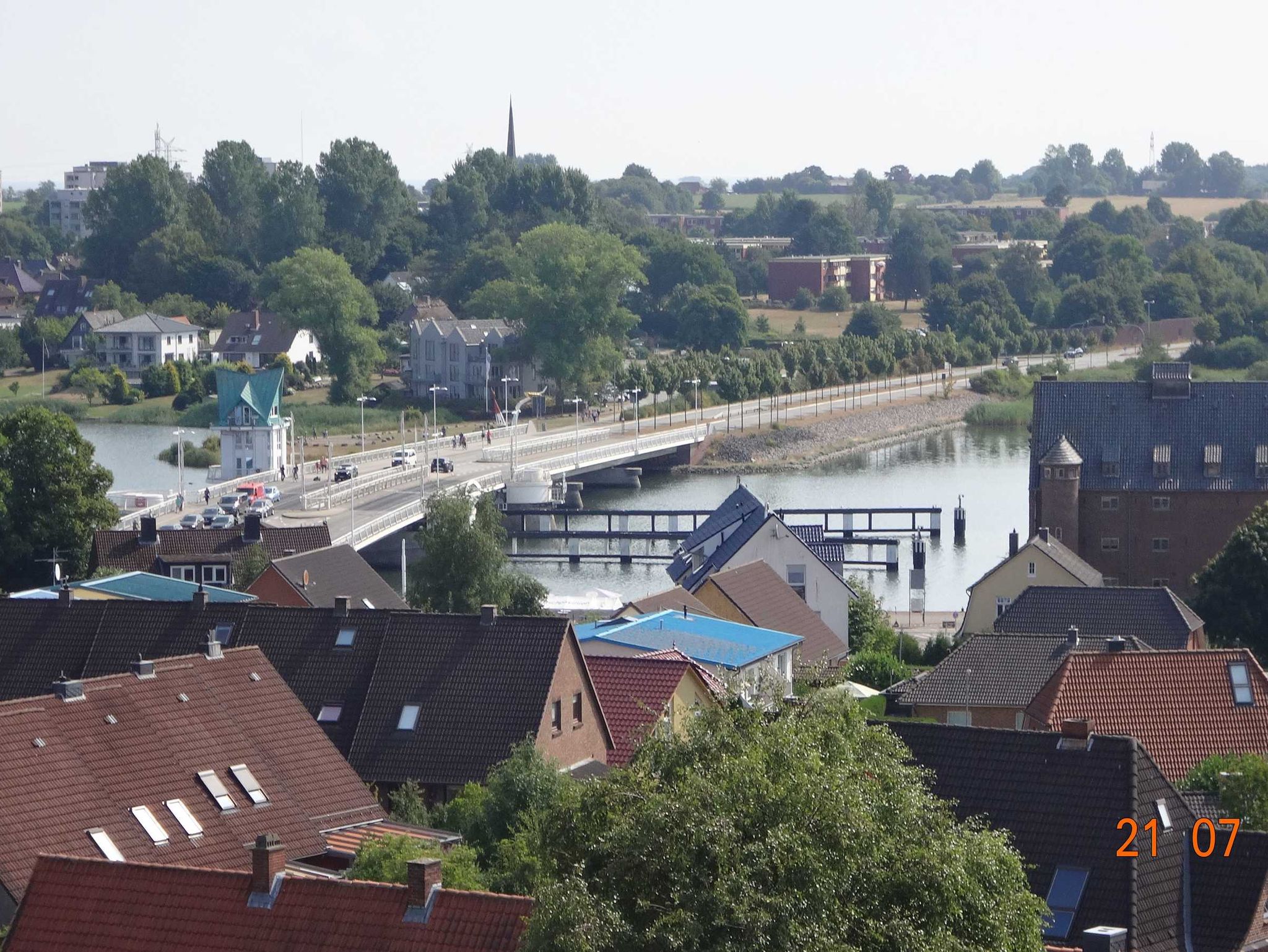 Hafengebäude Naturhafen Krummin