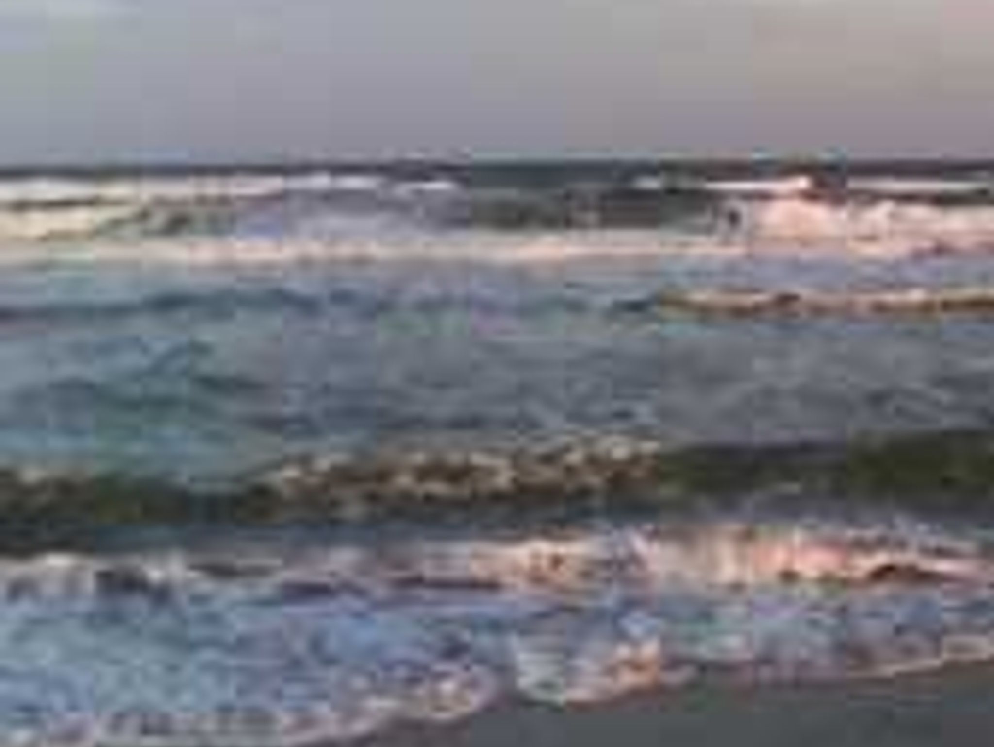 Die Wellen am Weidefelder Strand