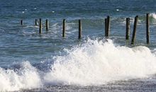 Die mediterrane Wasserlandschaft im Innenhof