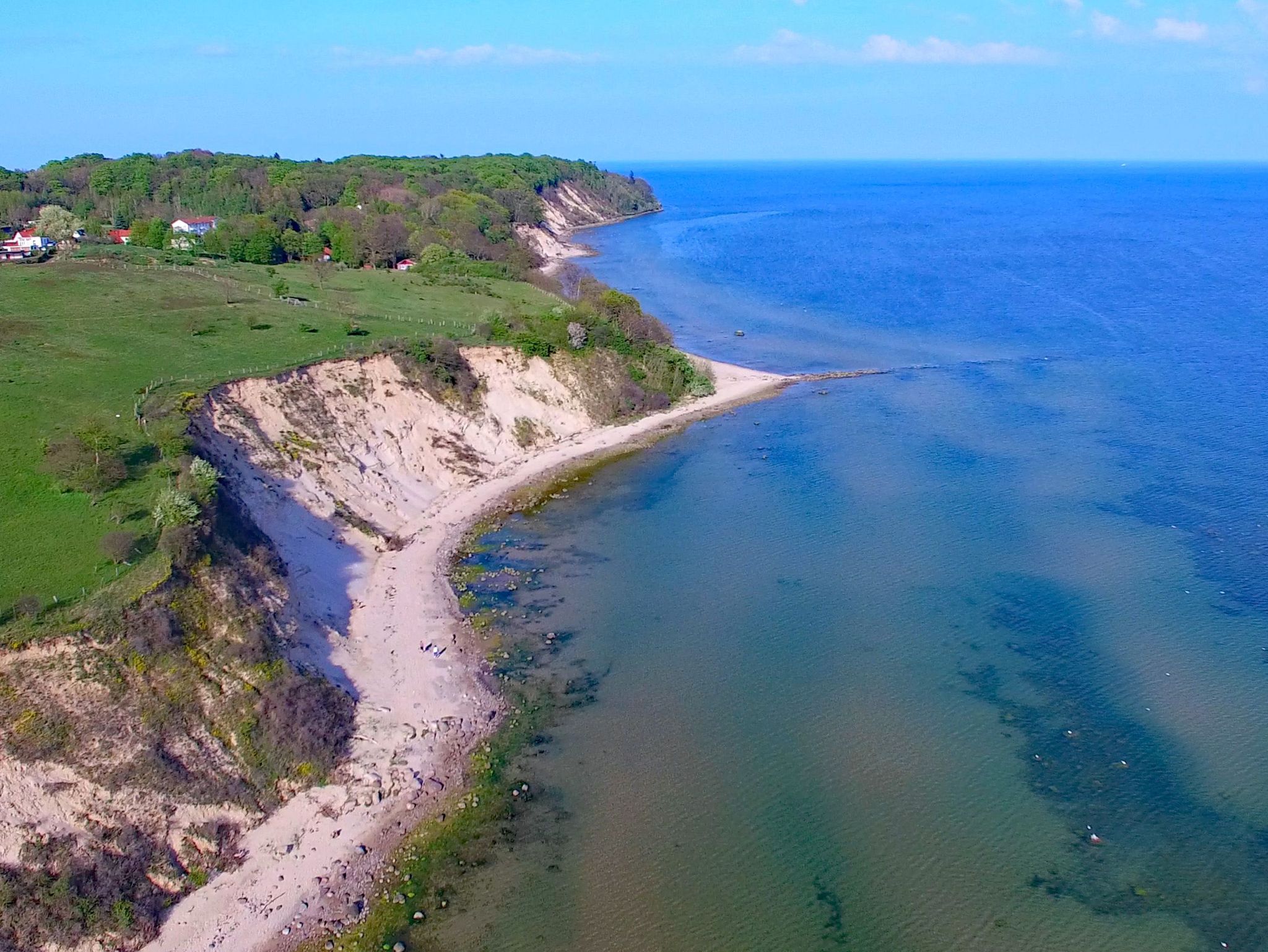 Reethaus Störtebeker ca 100 m zum Ostseestrand Kamin Waschm