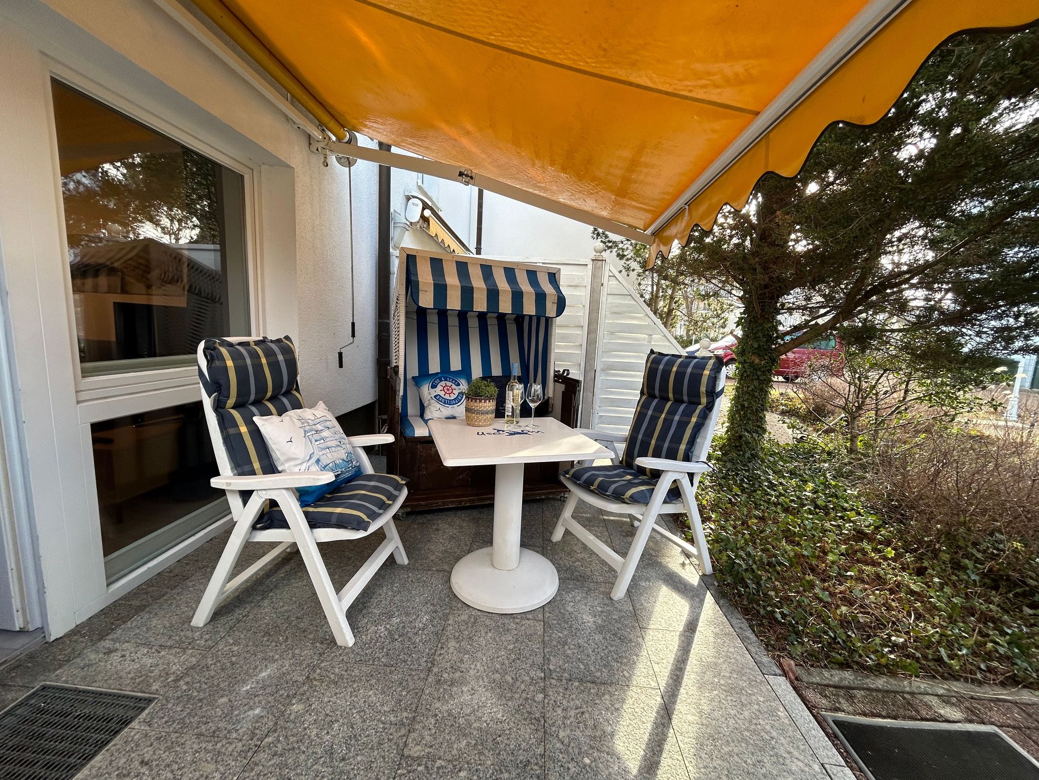 Ferienhaus Insel Rügen Ostsee Reethaus am Meer Sauna Kamin W