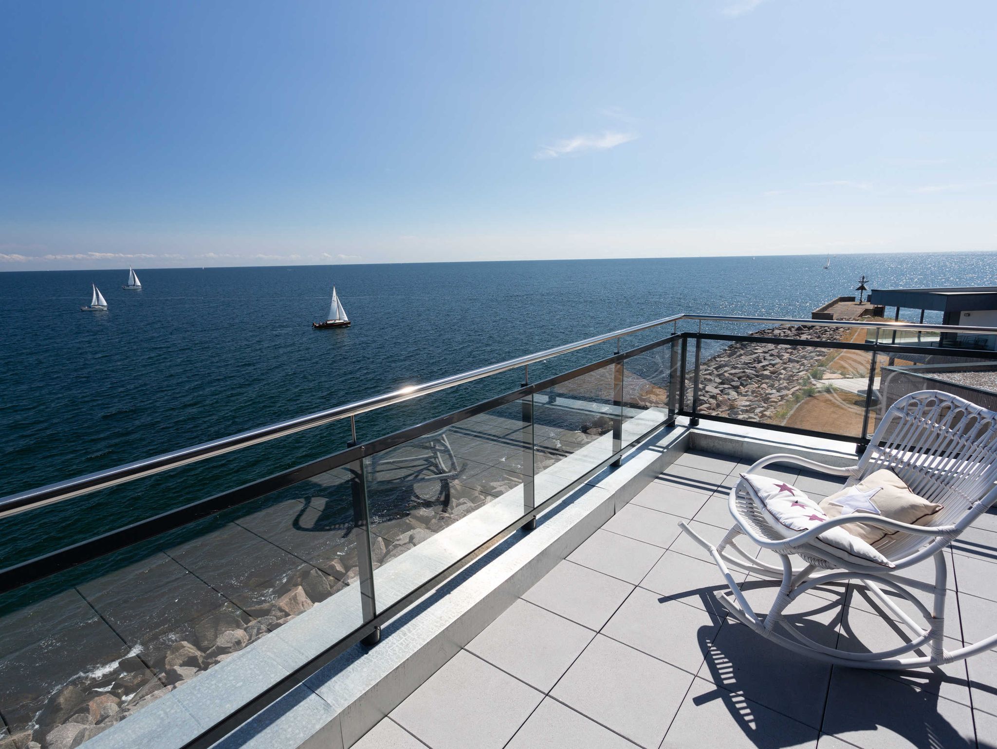 Haus am Meer Ferienhaus Insel Rügen Ostsee Wlan Sauna Waschm