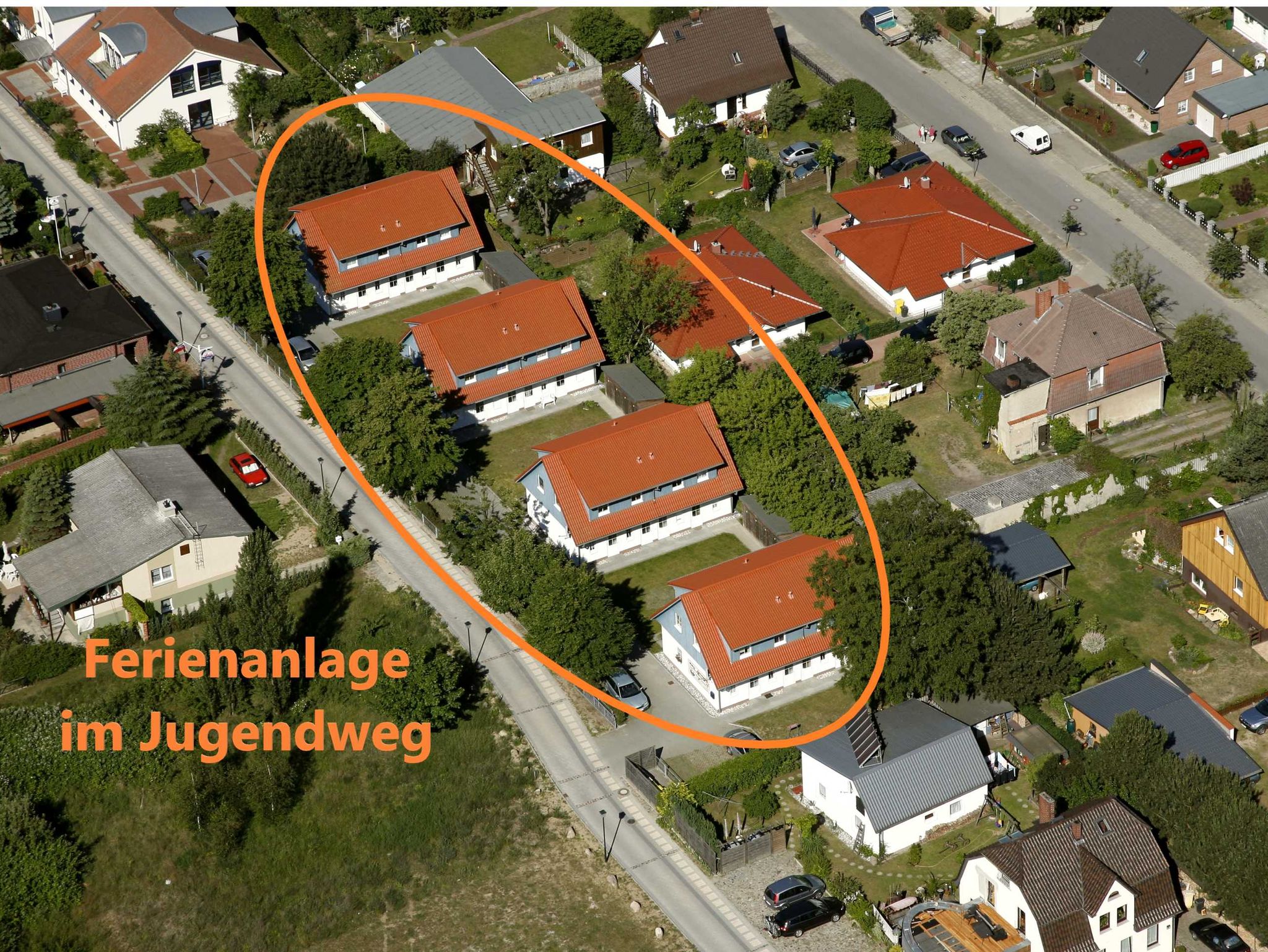 Außenansicht Ferienwohnung Teja