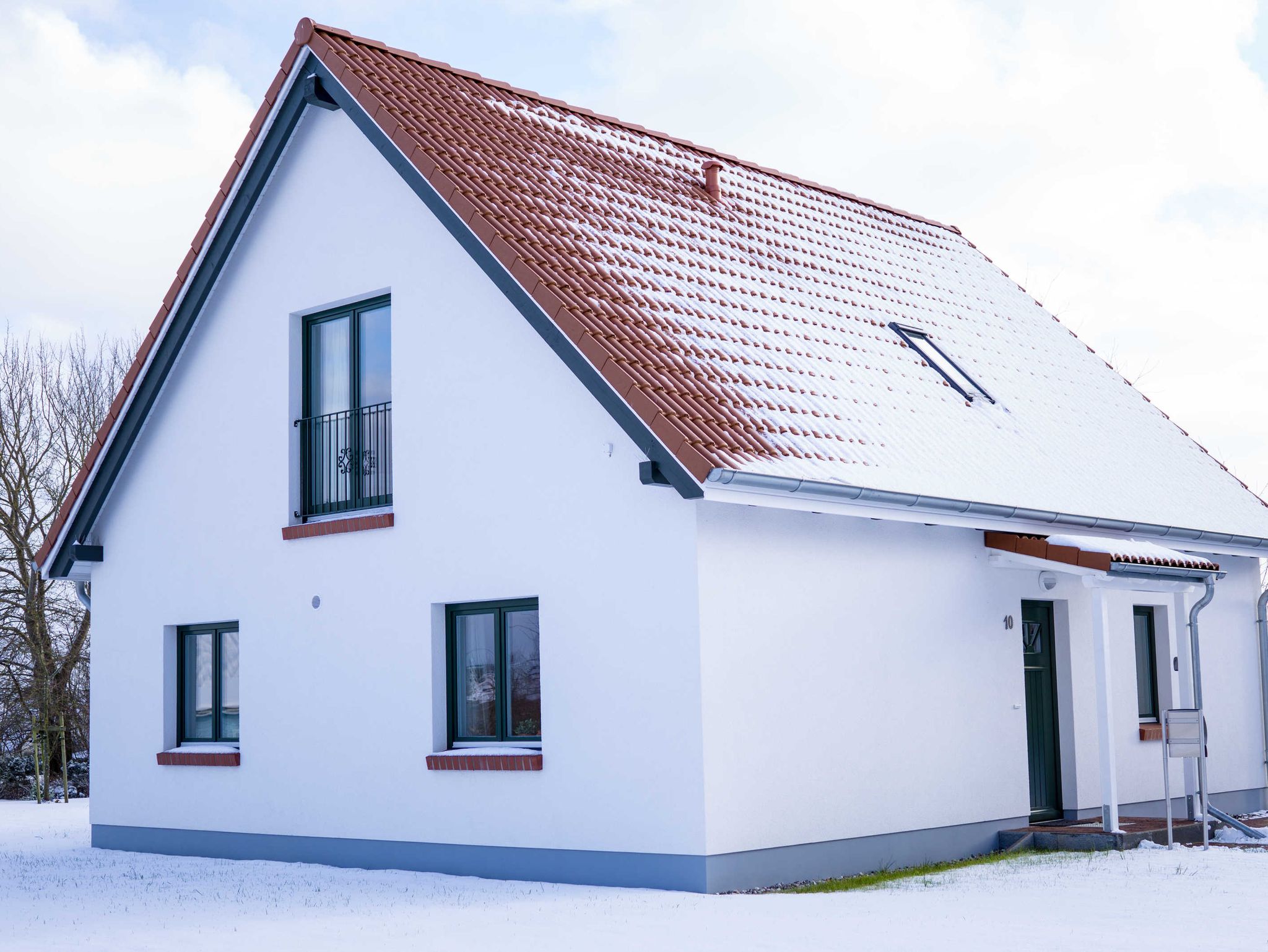 Ferienhaus Insel Rügen Deichhaus No 1 direkt auf dem Deich