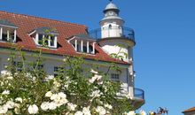 Das Haus am Park von außen - Detailaufnahme Türmchen