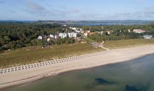 Die Altstadt von Sassnitz von See aus